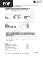 Cash Flow Assignment