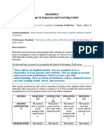 Reading3 Unit Scope & Sequence and Learning Guide