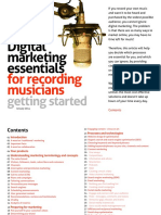 Digital Marketing For Recording Musicians - PSHB - Jan 2014