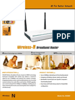 Datasheet Tenda Wireless-N Router W306R