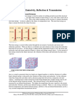 Infrared Energy, Emissivity, Reflection & Transmission