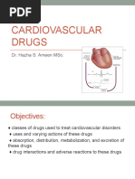 Cardiovascular Drugs: Dr. Hazha S. Ameen MSC