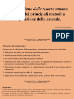 La Valutazione Delle Risorse Umane DIAPOSITIVE - 2