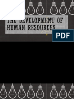 Module 1 - The Development of Human Resources