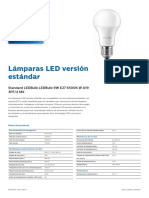 Standard LEDBulb 9W E27 6500K W A19 3PF4 MX