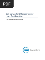 Compellent Storage Center Linux Best Practices