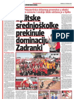 Školski Sport 20.4.2011.