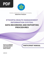 Ethiopia Health Management Information System:: Data Recording and Reporting Procedures