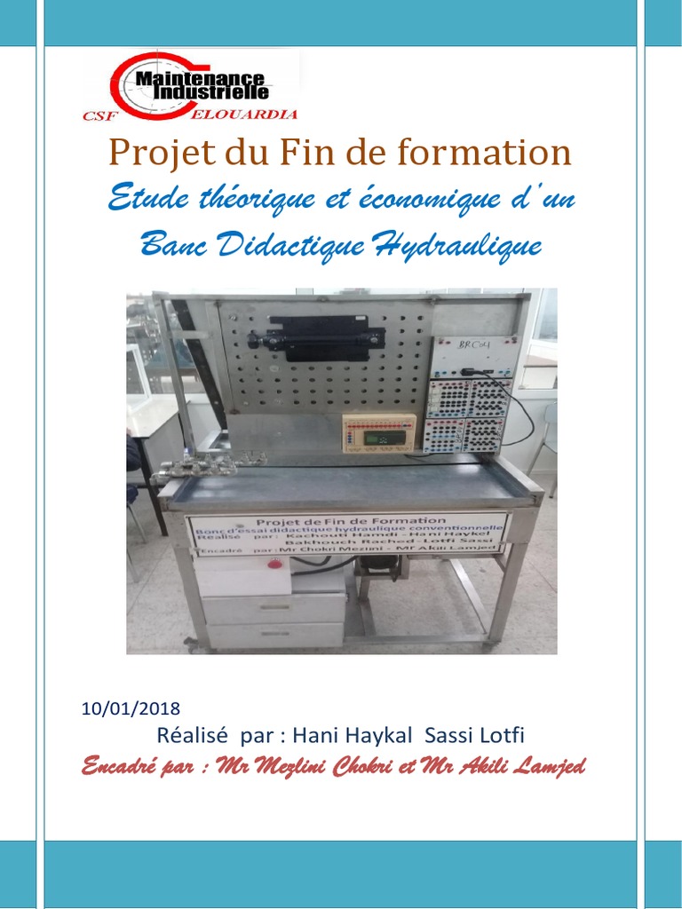 didacticiel exemple de conception d'une petite centrale hydraulique