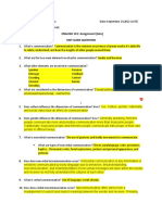 ENGLISH 101: Assignment (Late) : Formal/informal, Verbal/nonverbal, Intentional/unintentional, Oral/written 1