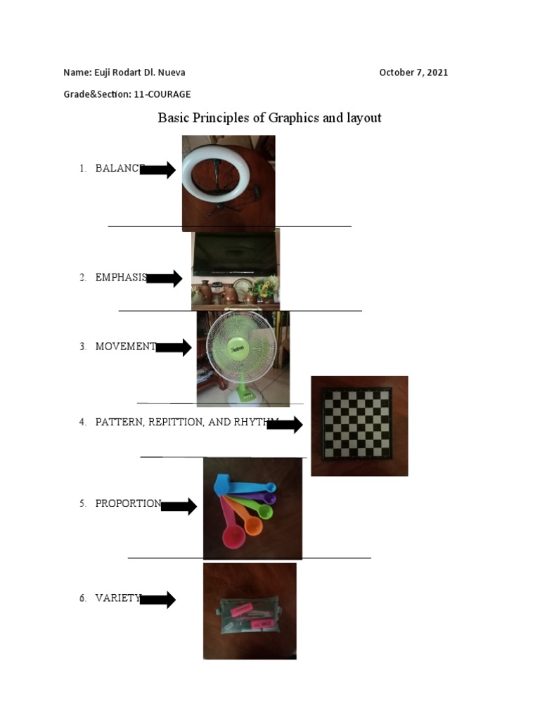 Basic Principles of Graphics and Layout | PDF