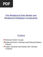 Relational Data Model and Relational Constraints-CIS