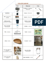 Semillas Organicas Lista-Del-Material