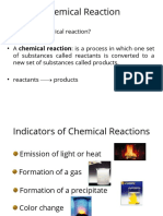 Chemistry Reaction 1