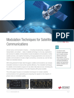 Modulation Techniques For Satellite Communications