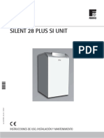 Manual Instrucciones Caldera de Gasoil Silent 28 Plus Si Unit