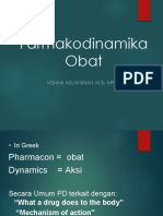Farmakodinamika Obat: Vonna Aulianshah, M.Si, Apt
