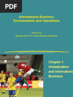 International Business Environments and Operations Chapter 1