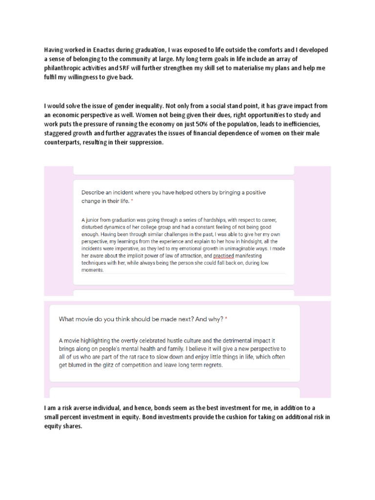 Misc | PDF | Career & Growth | Social Science