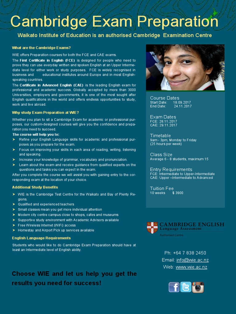 10 Weeks Cambridge Exam Preparation Program | PDF | Test (Assessment ...