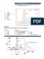 Muro Contencion h= 1.40