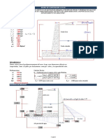 Muro Contencion h= 2.45