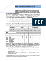 Strengths and Difficulties Questionnaire