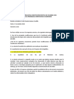 Simulacro Preguntas Sobre La Constitución Política de Colombia 1991 - Saber Pro