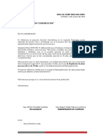 Oficio No UTAEP-2022-SGH-OF001 Ambato, 3 de Enero de 2022 Ing. Calos Enrique López Procurador Común "Consorcio SGH" Presente. - de Mi Consideración