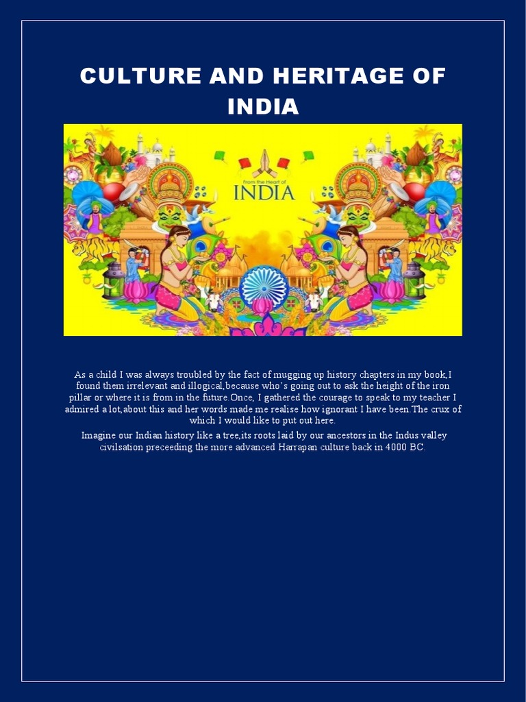 Culture and Heritage of India | PDF