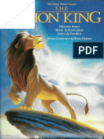 02841547 Hans Zimmer - The Lion King Kniga Not Iz Multfilma Korol Lev the Lion King