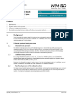 Impact of Increased Back Pressure by Exhaust Gas Treatment Systems