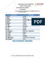 Diccionario Hñahñu Modulo 2