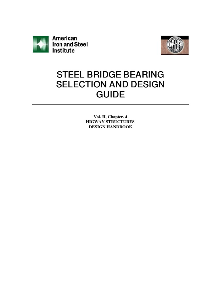 Steel Bridge Bearing Selection and Design Guide Vol II Chapter 4