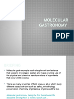 Molecular Gastronomy: FTA Gr. IMIA-181 Bîzu Valeria