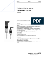 Technical Information Liquiphant FTL31: Vibronic