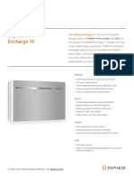 Enphase Encharge 10: Data Sheet Enphase Storage System