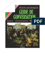 Langue Basque Guide de Conversation-Vocabulaire-Prononciation