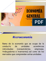 Microeconomía: Introducción a la conducta de unidades económicas