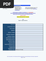 NCNDA & IMFPA Agreement Template | PDF | Notary Public | Arbitration