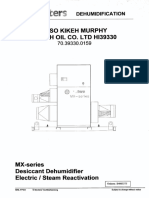 002.0 - A - MX-Series Desiccant Dehumidifier Electric Steam Reactivation