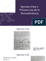 Ejercicios Primera Ley de La Termodinámica