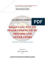 Subject Code: ELC 221 Diagramming of DC Motors and Generators