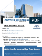 Aravind Case Study - Group 10