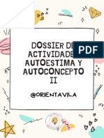 DOSSIER DE ACTIVIDADES DE AUTOESTIMA Y AUTOCONCEPTO II @ORIENTAVILA 5uroed