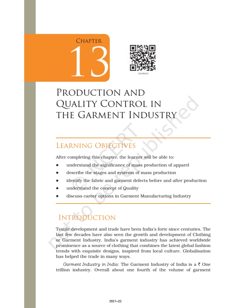 Apparel Production Essentials | PDF | Clothing Industry | Clothing