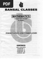 Permutations and Combinations - 5