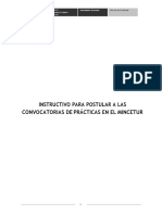 Instructivo de Convocatorias de Prácticas.