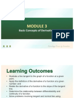 Basic Concepts of Derivatives