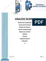 ANALISIS NUMERICO Presentacion